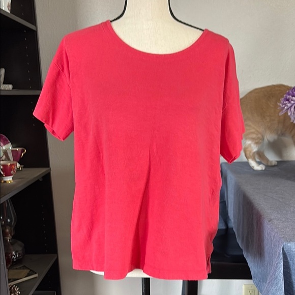 Talbots Tops - T by Talbots Women’s Size Large Petite Pink Tee